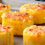 Gratinrolls met cheddar kaas