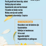 Lente / communie kinderbuffet